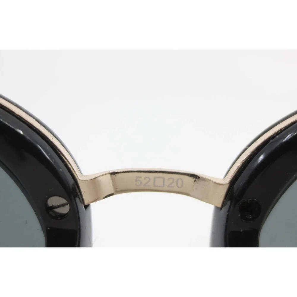 Chelsea Morgan Suns CMS 20201 Black Round Cat Eye Sunglasses 52-20-140